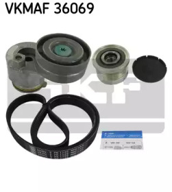 Поликлиновойремень / комплект SKF для NISSAN PRIMASTAR Фургон (X83) 1.9 dCi 100
